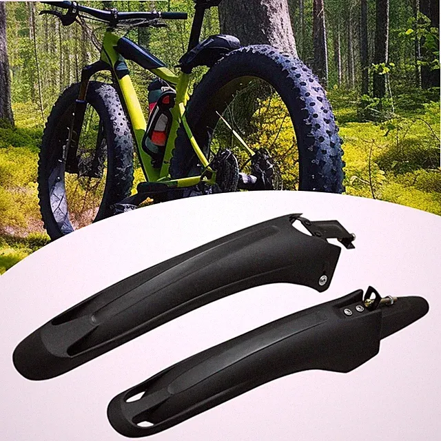 2Pcs Kids Mountain Bike Mudguard Set Easy Installation Repair Wheel Fenders