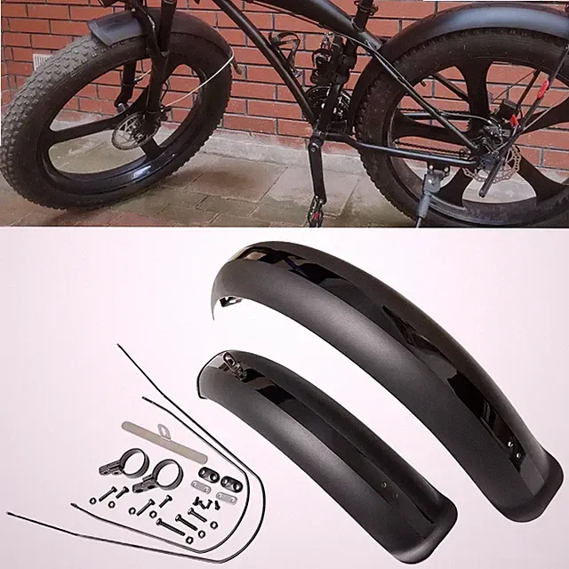 Bike Mudguard Front Rear Set Components for Mountain Bike Traveling Outdoor...