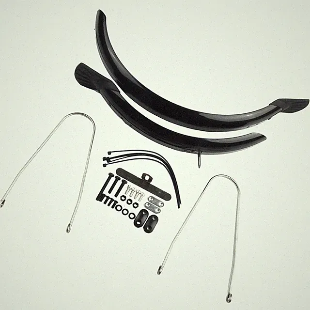 Bike Mudguard Set for 14 Inch and For 16 Inch Folding Bikes Easy Install