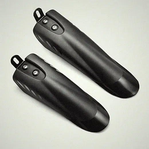 Bike Mudguards, Universal Front Rear Fit Adjustable Length Children's Bicycle