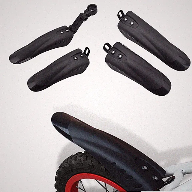 Easy to Install Mudguards for 12 20 Inch for children's Bicycles PVC Plastic