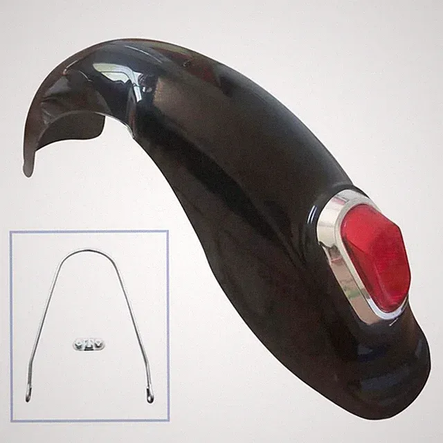 Electric Bike Rear Mudguard Waterproof Electric Bicycle Mud Guard Custom Fit