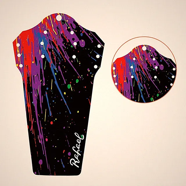 Lightweight Bike Mudguard Set Easy Installation and Enhanced Durability