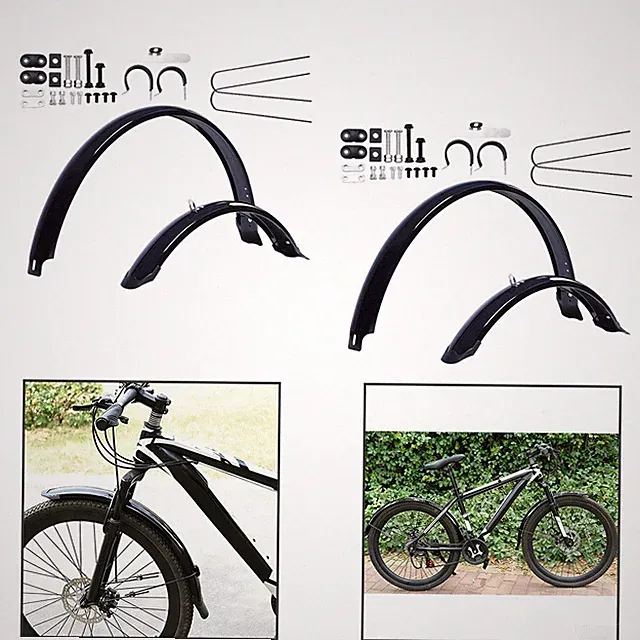 Mountain Bicycle Mudguard Set Accessories Mud Guard Supplies Repairing Replace