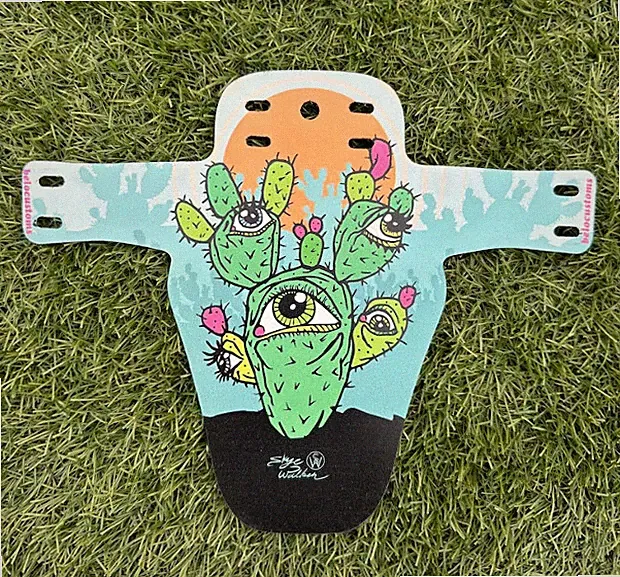 Mountain Bike fender mud guard stylish custom artwork "Cacteye" Design