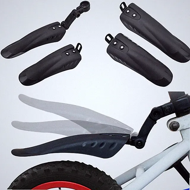 Mudguard Kit for 12 20 Inch for children's Bicycles PVC Plastic Construction
