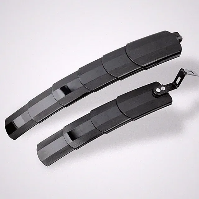 Portable Bike Mudguard Set Featuring Easy Installation and Compact Design