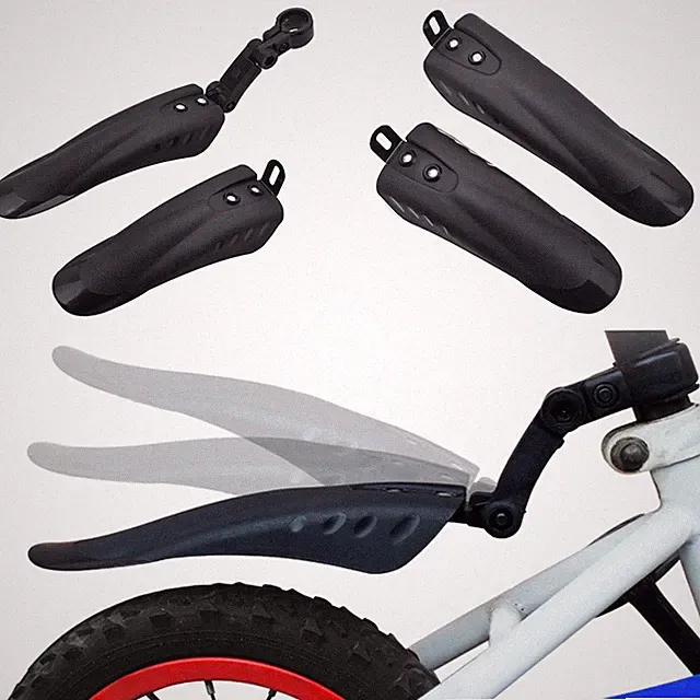 PVC Plastic Bike Mudguards for 12 20 Inch for child Bicycles Front and Rear