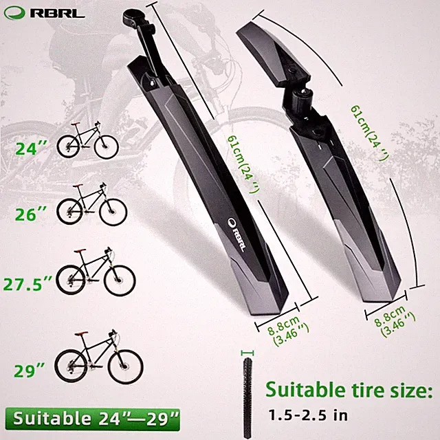 Thicken Universal Mudguards for Ebike/Mountain Bike