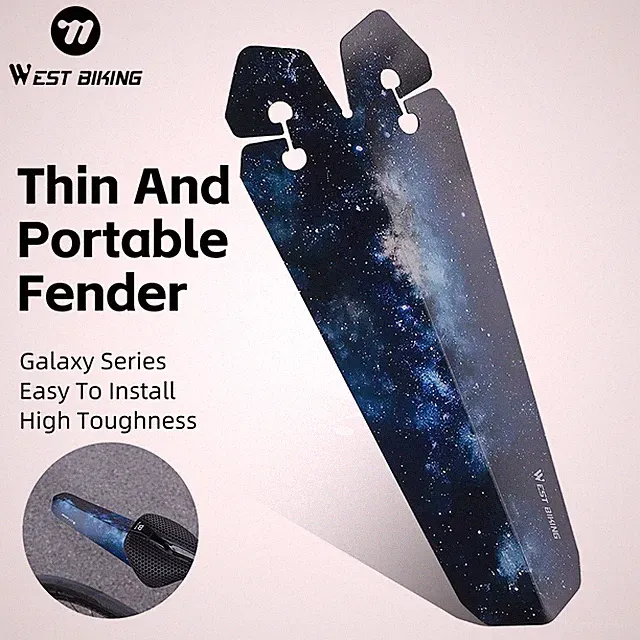 WEST BIKING Bicycle Fender Portable Widen Quick Release Mountain Bike Mudguard